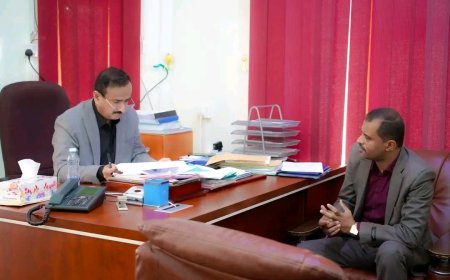 المحافظ بن الوزير يطلع على تقرير نشاط مؤسسة التأمينات الاجتماعية بشبوة للنصف الأول من 2025م