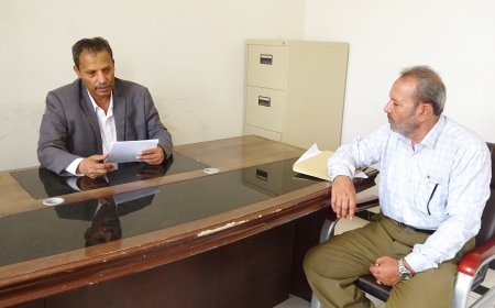 محافظ أبين يؤكد أهمية تأهيل المرافق الصحية بمديرية رصد والمديريات الأخرى