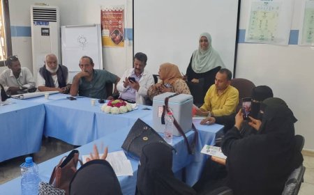مكتب الصحة بمديرية التواهي يعقد اجتماعه التحضيري لإطلاق حملة التحصين ضد شلل الأطفال