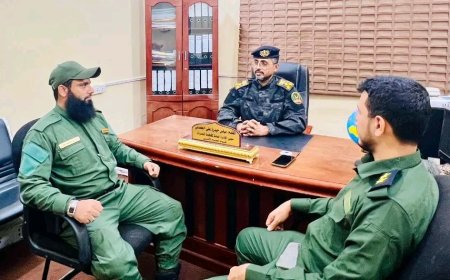 مدير مكافحة المخدرات بوزارة الداخلية يزور إدارة مكافحة المخدرات بقوات الحزام الأمني