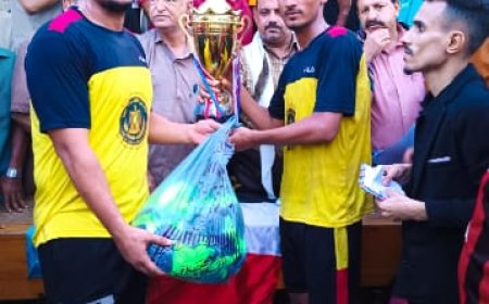عدن.. صواعق الجنوب يتوج بطلاً لدوري اللحوم الداخلي للفرق الشعبية