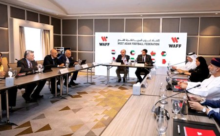 باشنفر والسنباني يشاركان في اجتماع المكتب التنفيذي وعمومية اتحاد غرب آسيا