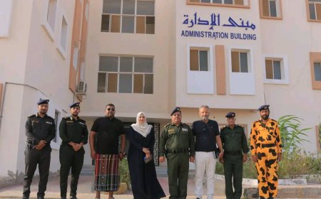 مدير كلية الشرطة حضرموت يبحث مع ممثل مؤسسة "فريدريش إيبرت" الألمانية سبل التعاون المشترك