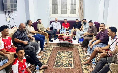 أمين عام محلي حضرموت يطمئن على صحة عدد من الرياضيين بالقاهرة ويشيد بمشاركات أندية المحافظة على المستوى العربي