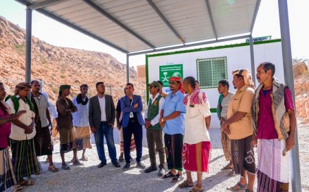 بتمويل مركز الملك سلمان.. تسليم الفصول البديلة في المناطق النائية بأرياف المكلا