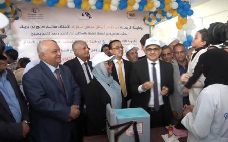 انطلاق الجولة الثانية من الحملة الوطنية للتحصين ضد شلل الأطفال تستهدف أكثر من 1.3 مليون طفل