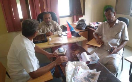 مدير عام الشؤون الاجتماعية والعمل بأبين يزور مؤسسة أبين الخير والعطاء التنموية