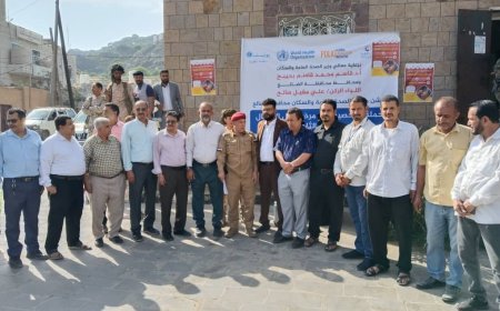 مكتب الصحة والسكان الضالع يدشن الجولة الثانية من حملة التحصين ضد شلل الأطفال 