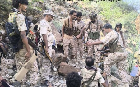 اللواء الثاني دعم وإسناد يشارك في الحملة العسكرية لألوية الدعم والإسناد في وادي رفض شرق مودية