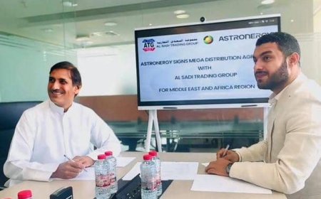 مجموعة السعدي التجارية تعلن شراكة استراتيجية مع Astronergy كموزع إقليمي في الشرق الأوسط وأفريقيا