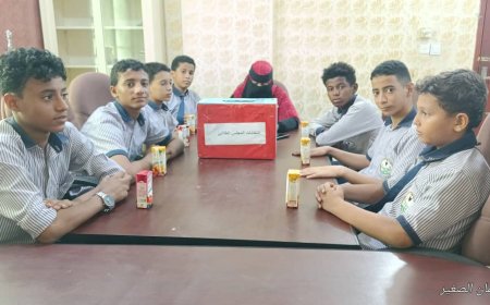 جنة عدن تدشن انتخابات المجلس الطلابي ومديرة المدرسة تعقد (الاجتماع الأول) بالمجلس الجديد