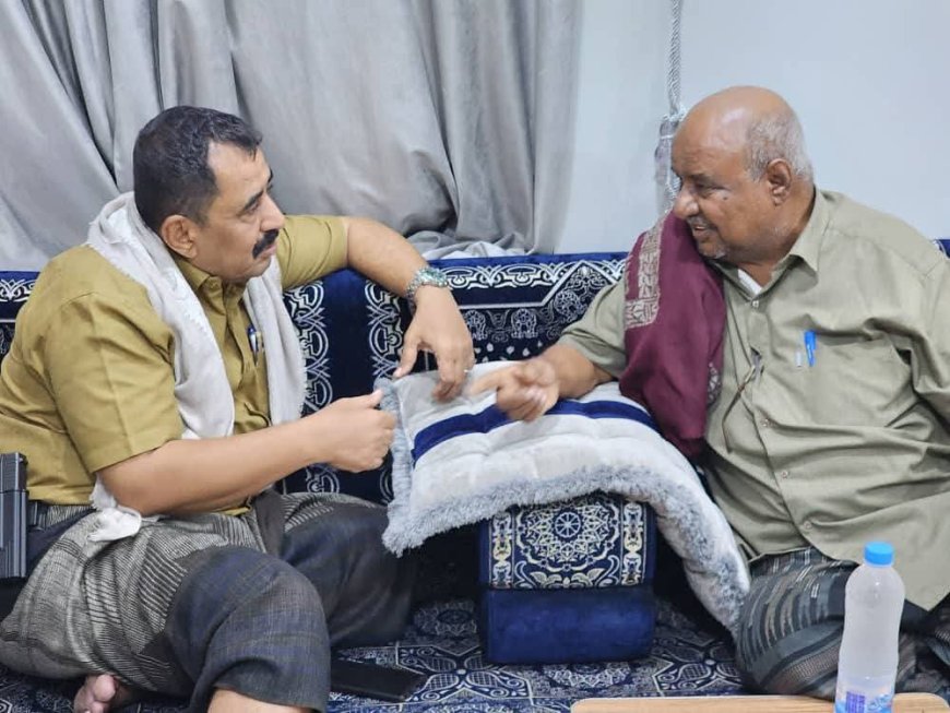 مدير عام شرطة شبوة يؤكد رفض أعمال الاختطاف ويشيد بالدور الإيجابي للوساطة القبلية في الإفراج عن رجل الأعمال يسلم باعلي