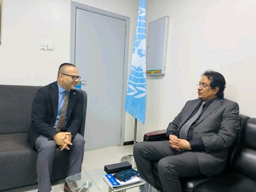 الوكيل الخليفي يبحث مع المفوضية السامية التحديات الكبرى لمواجهة مشكلة الهجرة غير الشرعية