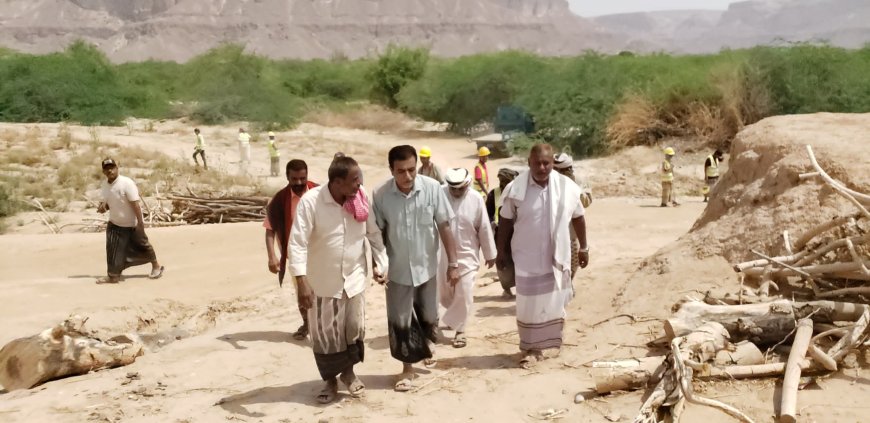 مدير عام مديرية القطن يتفقد مشروع من الغذاء إلى الصمود النسخة الثانية