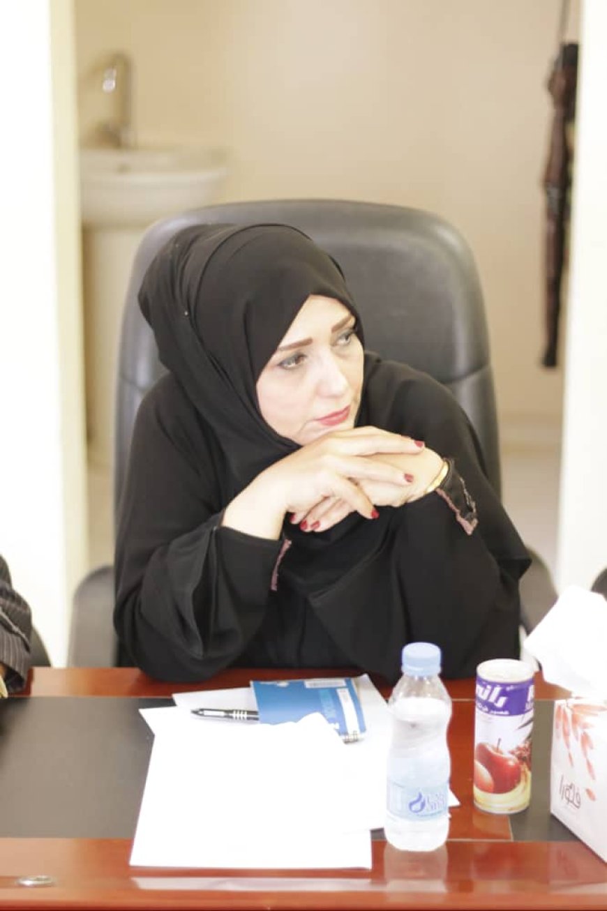 نموذج مشرف للمرأة القيادية اروى الهيال تقدم لوحة جميلة