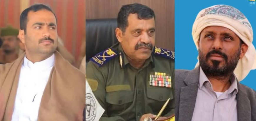 اللواء العوبثاني والشيخ بن ملهي يهنئان الشيخ عمرو بن حبريش بتخرجه وحصوله على البكالوريوس