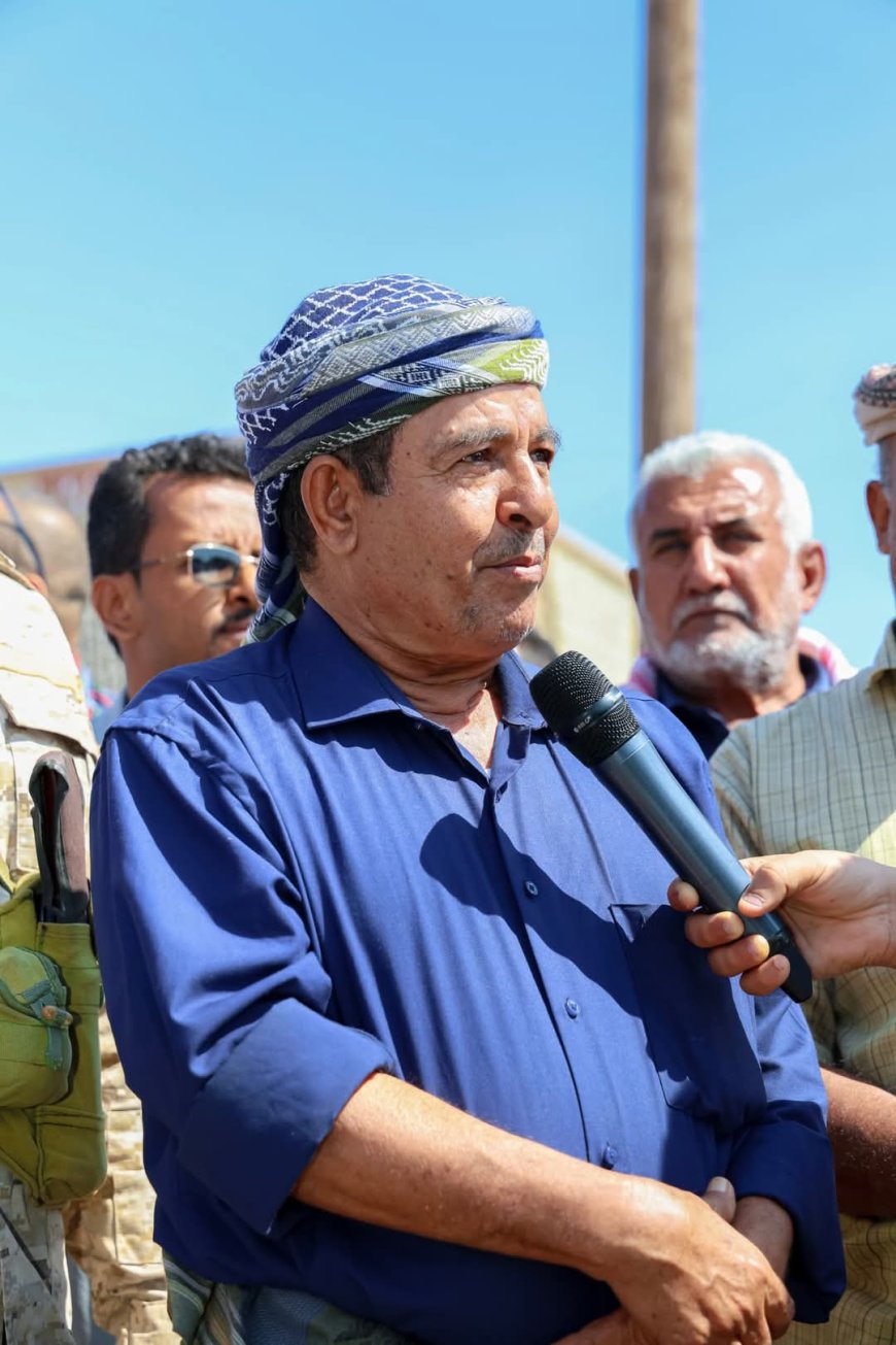 مدير عام مديرية لودر يعزي في وفاة مختار العوسجي