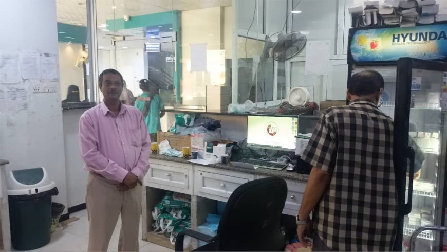 الرقابة الصحية في عدن توجه إنذار نهائي بإغلاق أحد المستشفيات في المنصورة