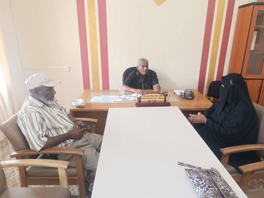 إدارة معهد ابن النفيس للعلوم الطبية تزور فرع معهد أمين ناشر بأبين لبحث سبل التعاون المشترك في تعزيز الرعاية الصحية