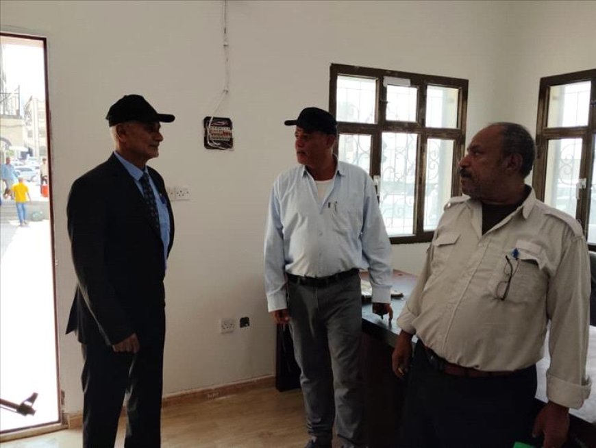 مدير عام جمرك شحن يدشّن عمل الإدارات الجمركية في المبنى الجديد