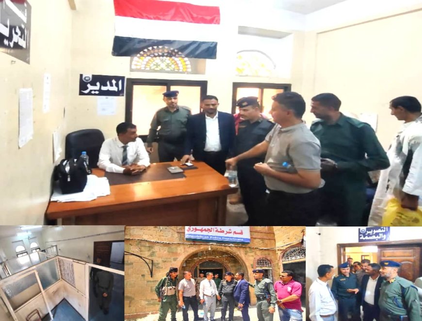 مدير عام "القاهرة" يدشّن مشروع تأهيل فرع الأحوال المدنية بقسم الجمهوري