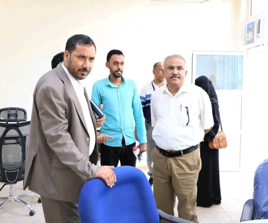 لجنة "التعليم الفني والتدريب المهني" تزور مركز التدريب التأهيل بعدن