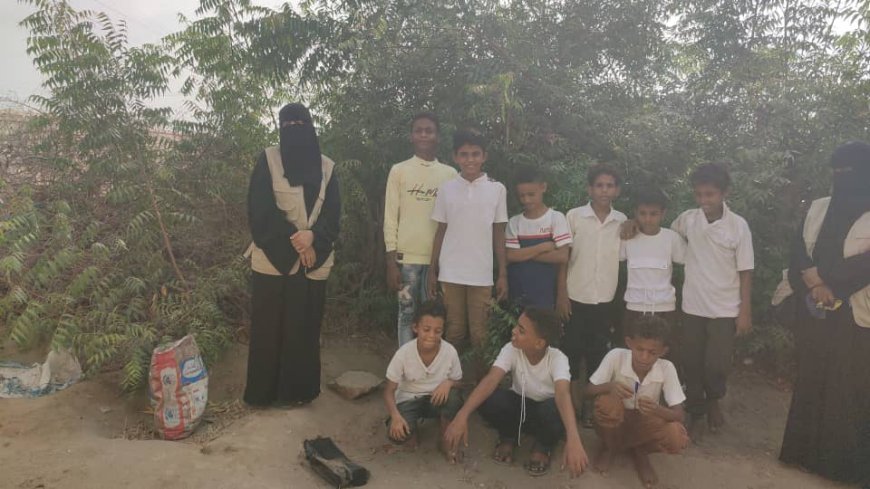 مؤسسة البركة للتنمية تنشئ ناديًا بيئيًا في مجمع هائل سعيد أنعم بأبين