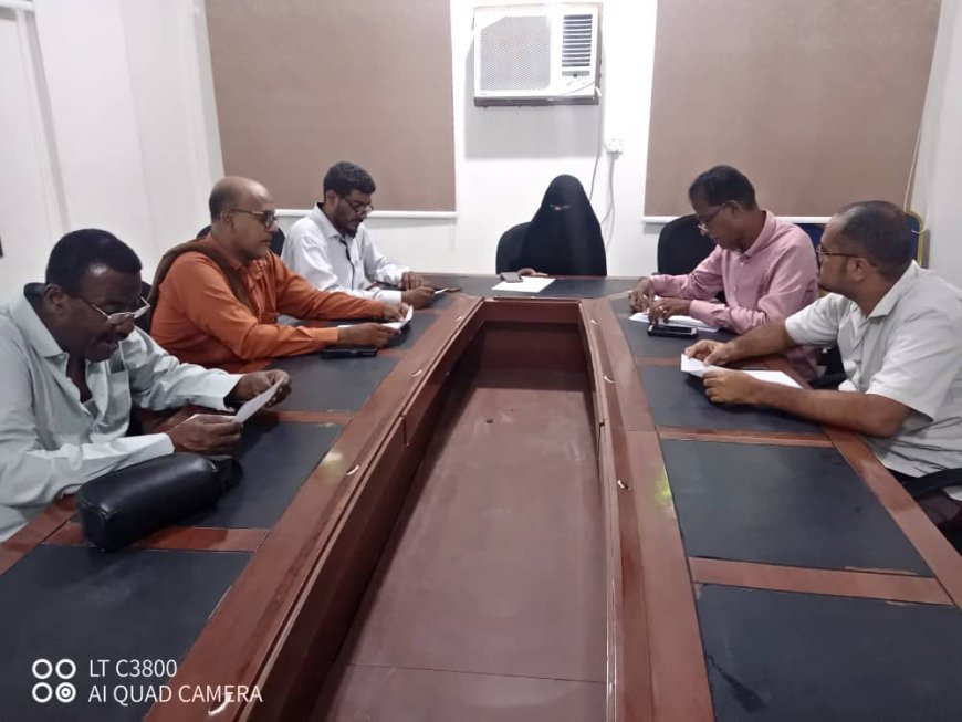 مجلس إدارة مؤسسة الأحقاف التنموية يناقش تحديثات رؤية ورسالة وأهداف المؤسسة وكيفية تطويرها