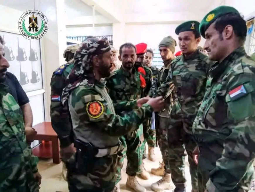 العميد الربيعي يستقبل وكيل العاصمة عدن لشؤون الدفاع والأمن ويؤكد: قرارات الرئيس الزُبيدي حق جنوبي مستحق