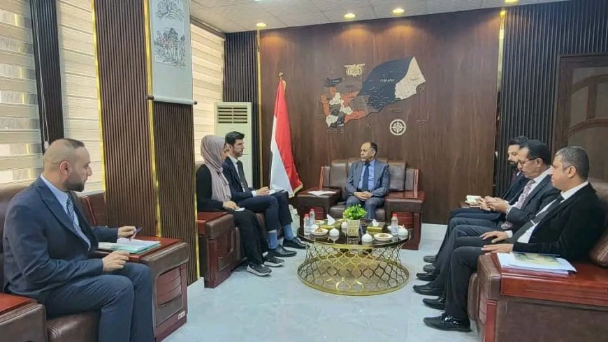 وزير الصناعة والتجارة يبحث مع وفد الاتحاد الأوروبي تعزيز التعاون في المشاريع الاقتصادية والتنموية