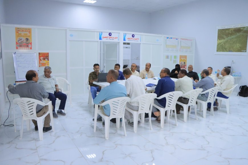 لقاء تقييمي يعقد بسيئون لمناقشة التغطية باللقاحات للأطفال دون العام والحملة الوطنية للجولة الأولى يوليو 2025م