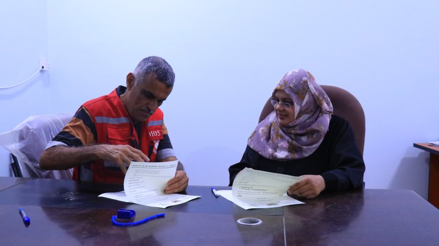 صندوق تنمية المهارات بعدن يوقع اتفاقية شراكة مع الهلال الأحمر اليمني لتنفيذ برنامج للإسعافات الأولية