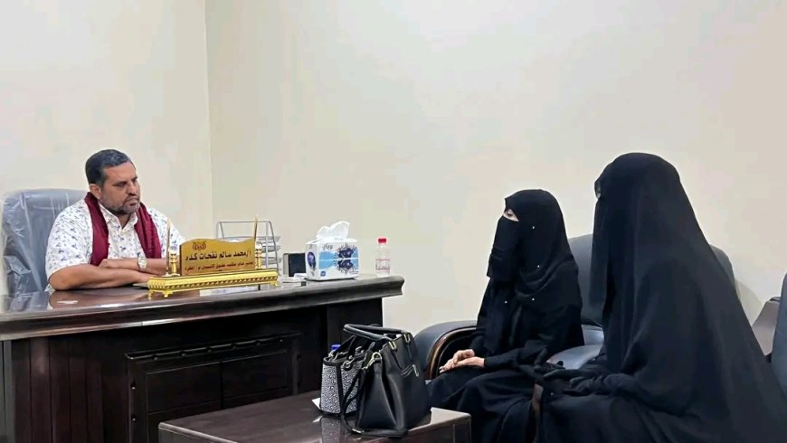 نائب مدير مكتب حقوق الإنسان بالمهرة يلتقي بقيادات دوائر المرأة في مديريات الغيضة وسيحوت