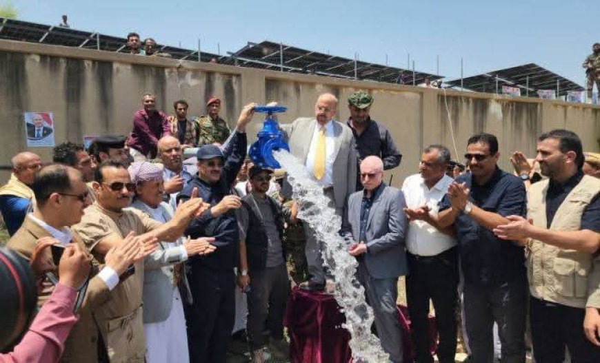 تعزتع.. خلية الأعمال الإنسانية أستجابة لمناشدات أهالي مديرية المعافر بخصوص مشروع النشمة