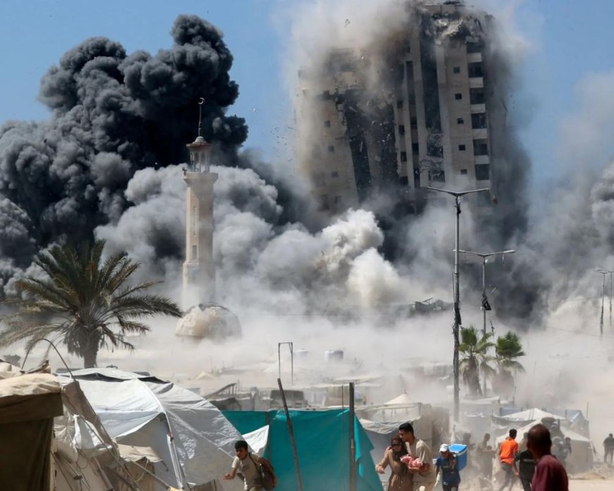 أكثر من  30 شهيدا في مجازر ارتكبها الاحتلال منذ فجر اليوم والاحتلال يكثف قصفه للأبراج والمنازل بمدينة غزة