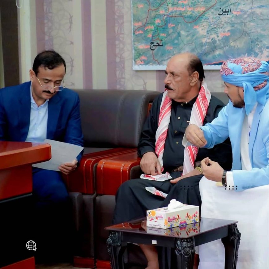 محافظ شبوة وهيئة المصائد يناقشان سبل تطوير القطاع السمكي