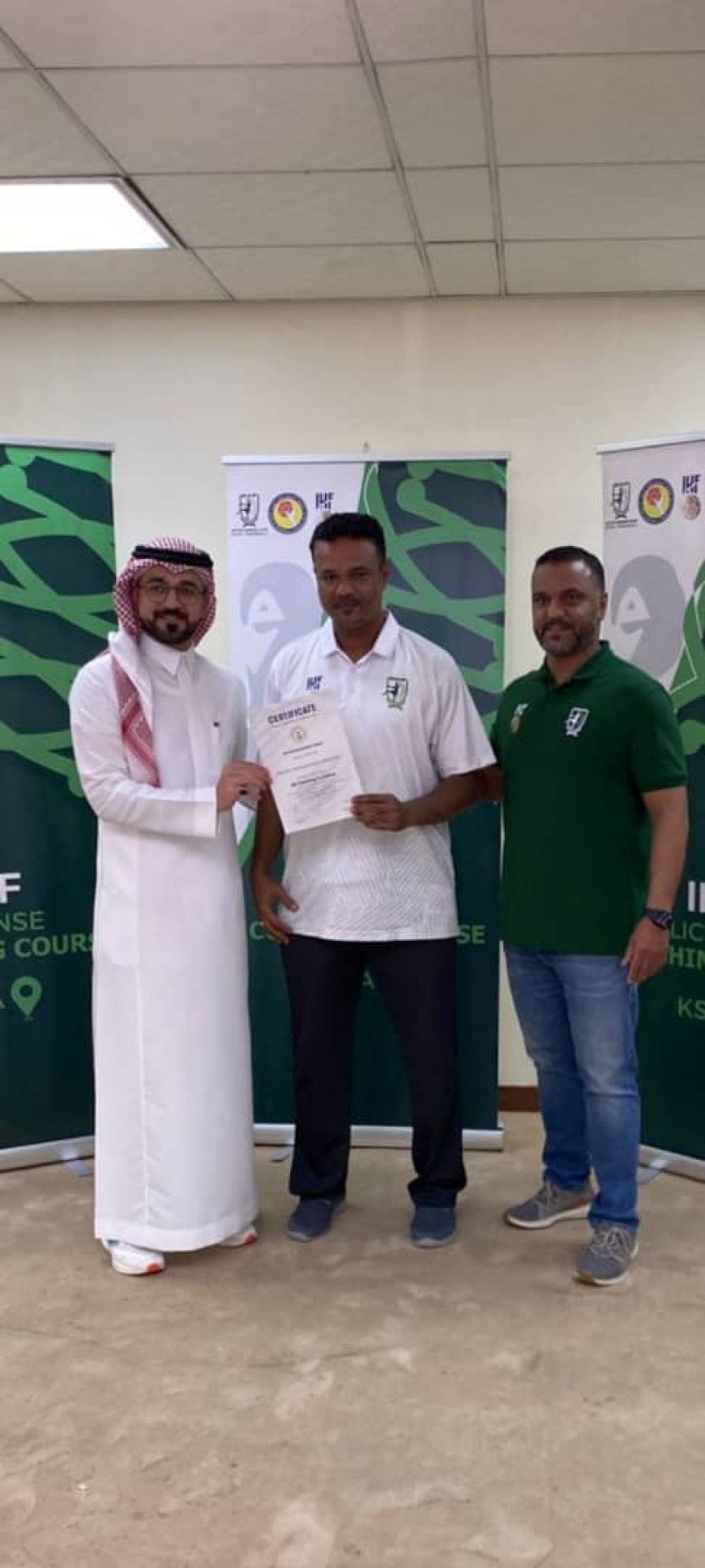 فكري البدوي يتحصل على الرخصة الدولية C في تدريب كرة اليد