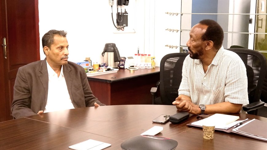 محافظ أبين يناقش مع نائب مدير مكتب الأغذية العالمي تدخلات المنظمة بالمحافظة