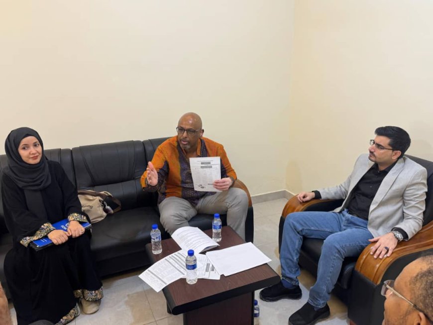 نائب وزير المياه والبيئة يناقش مع نائب رئيس مكتب الأمم المتحدة لتنسيق الشؤون الانسانية (أوتشا) في اليمن آليات الاستجابة الإنسانية للكوارث