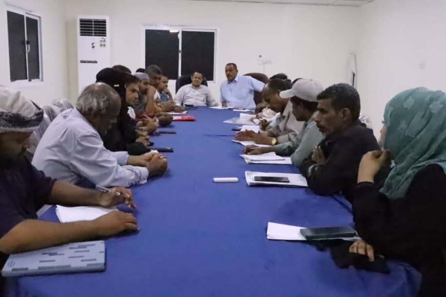 فريق التوجيه والرقابة الرئاسي والحالمي يلتقي بالمفوضية الجنوبية المستقلة لمكافحة الفساد في لحج