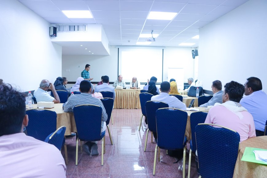 اختتام ورشة تدريبية حول جمع بيانات مصيد الأسماك ضمن مشروع التنمية المستدامة خليج عدن والبحر الأحمر