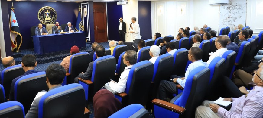 الهيئة السياسية تنظم لقاءً تشاوريًا مع قيادات المكونات الجنوبية الموقعة على الميثاق الوطني الجنوبي
