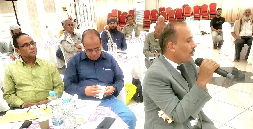 برعاية الوزير السقطري.. ورشة تدريبية لتعزيز قدرات لجان بنوك البذور المجتمعية في العاصمة عدن