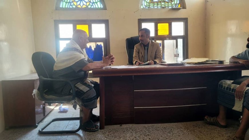 رئيس إنتقالي لودر يزور محكمة زارة الابتدائية ويطلع على سير عملها