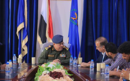 مدير كلية الشرطة حضرموت يلتقي وفد المفوضية السامية لحقوق الإنسان ويبحث معه سُبل التعاون المشترك