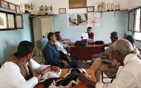 القائم بأعمال مدير مكتب تربية خنفر يزور ثانوية الفاروق بجعار للاطلاع احتياجاتها