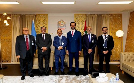 وزير النقل يلتقي نظيره الإماراتي على هامش اجتماع الجمعية العامة لـ"الايكاو" ويبحث معه مجالات التعاون المشترك