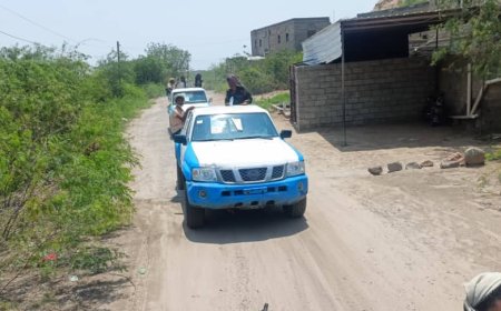 أمن لودر يشن حملة أمنية لرفع نقطة جبايات مستحدثة في منطقة العين