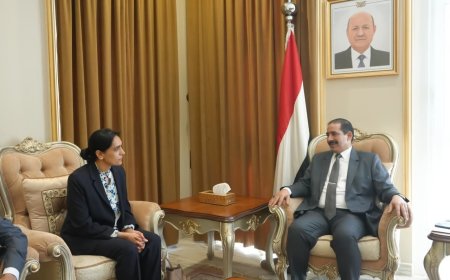 وزير الداخلية اللواء حيدان يبحث مع السفيرة البريطانية أوجه التعاون الأمني وسبل تعزيز مجالات التدريب والتأهيل وبناء القدرات، ودعم الأجهزة الأمنية