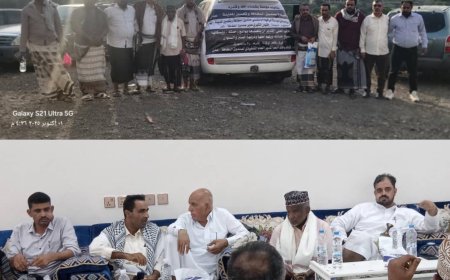 تجسيدًا لعمق التلاحم .. وفد صندوق نظافة عدن يواسي أسرة الشهيدة افتهان المشهري